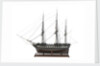 Warship, frigate 38 gun 'Seahorse' (1794) by unknown
