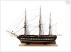 A full hull and rigged model of the warship and 36-gun frigate 'Phoebe' (1795) by unknown