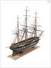 A full hull and rigged model of the warship and 36-gun frigate 'Phoebe' (1795) by unknown