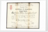 Certificate of Competency for First mate, Frederick William Cunningham Everett by unknown