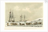 Departure of the travelling parties from 'Resolute' and 'Intrepid', 4 April 1853 by unknown