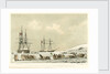 Departure of the travelling parties from 'Resolute' and 'Intrepid', 4 April 1853 by unknown