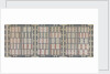 Fabric pattern, 1819, by Commander Archibald Hamilton (H.E.I.C.), 1778-1848 by Archibald Hamilton