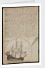 Plate from Edward Barlow's journal of his life at sea in king's ships, East & West Indiamen & other merchantmen from 1659 to 1703. by Edward Barlow