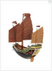 Cargo vessel; Junk; Foochow Pole by unknown