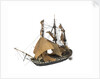 'Leviathan'; warship; 74 guns; 3rd rate by William Haines