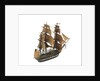 'Hermione'; warship; frigate by William Haines