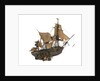 'Intrepide'; warship; 74 guns by William Haines