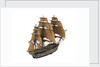 'Thunderer'; warship; 74 guns by William Haines