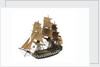 Warship; 74 guns; 3rd rate by William Haines