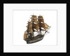 Warship; 74 guns; 3rd rate by William Haines