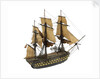 'San Ildefonso'; warship; 74 guns by William Haines