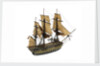 'San Ildefonso'; warship; 74 guns by William Haines