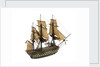'San Ildefonso'; warship; 74 guns by William Haines