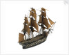 Warship; 74 guns; 3rd rate by William Haines