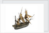 Warship; 74 guns; 3rd rate by William Haines