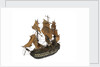 Warship; 74 guns by William Haines
