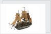 Warship; 74 guns by William Haines
