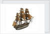 Warship; 74 guns; 3rd rate by William Haines