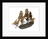 Warship; 74 guns by William Haines