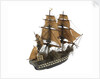 'Colussus'; warship; 74 guns by William Haines