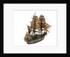 'Colussus'; warship; 74 guns by William Haines