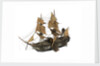 Warship; 74 guns by William Haines