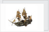 Warship; 74 guns by William Haines