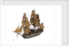Warship; 74 guns by William Haines