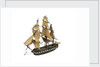 Warship; frigate by William Haines