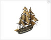 Warship; frigate by William Haines