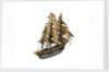 Warship; frigate by William Haines