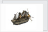 Warship; 74 gun by William Haines