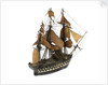'Polyphemus'(?); 64 gun(?); warship by William Haines