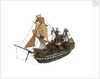 Warship; 74 guns by William Haines