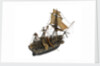 Warship; 74 guns by William Haines