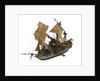 'Fougeux'; warship; 74 guns by William Haines