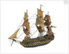 'Algeciras'; warship; 74 guns by William Haines