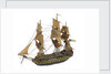 'Algeciras'; warship; 74 guns by William Haines