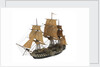 'Argonaute'; warship; 74 guns by William Haines