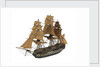 Warship; 74 guns; 3rd rate by William Haines