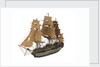 Warship; 74 guns by William Haines