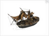 Warship; 74 guns by William Haines