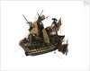 Warship; 74 guns by William Haines