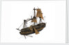 'Heros'; warship; 74 guns by William Haines