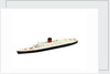 Model of passenger liner RMS 'Ivernia' (1954) by Tri-ang