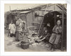 A domestic family scene in China: residents of Canton [Guangzhou], large-format albumen print. by John Thomson