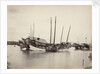 Junks on the Pearl River [Zhu Jiang] near Canton, large-format albumen print by John Thomson