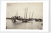 Junks on the Pearl River [Zhu Jiang] near Canton, large-format albumen print by John Thomson