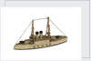 Instructional waterline recognition model of Japanese battleship HIJMS 'Mikasa' (1900) by Gerald John Blake